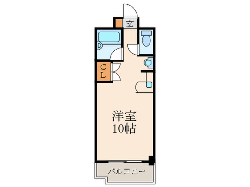 間取図 ベルガ清水