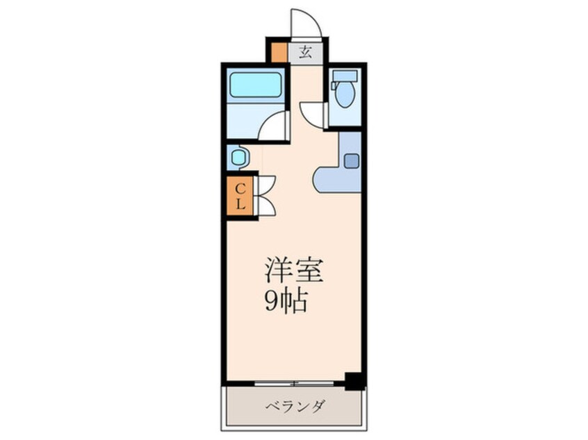 間取図 ベルガ清水