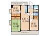 グレートハウス晩餐館 3LDKの間取り