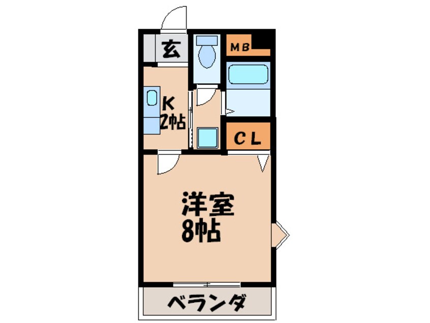 間取図 ノザキハイツ