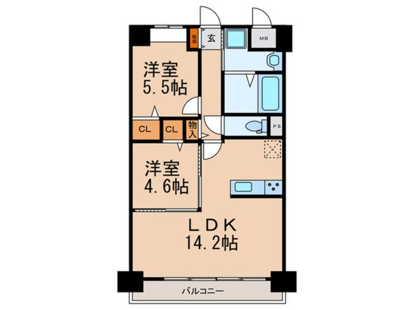 間取図 ルシエル