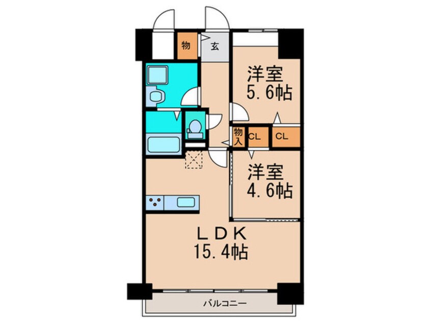 間取図 ルシエル