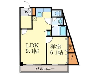 間取図 高宮台ハイツ