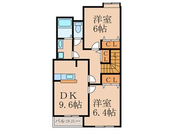 間取図 スノーハイツ