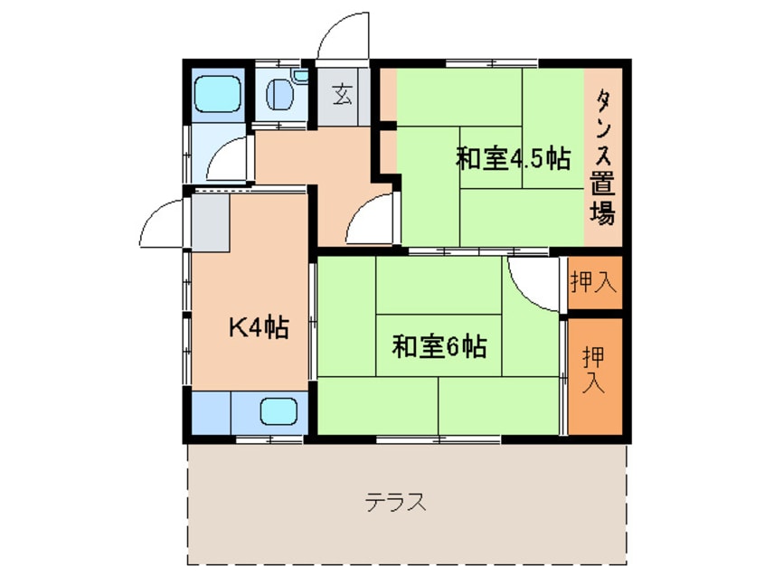 間取図 三木棟割