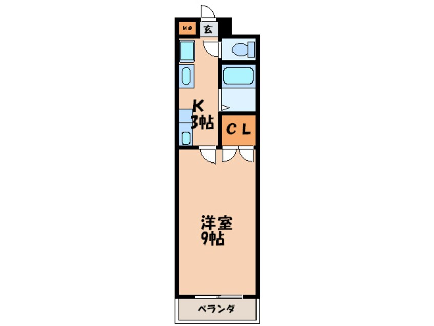 間取図 レジデンス大土居