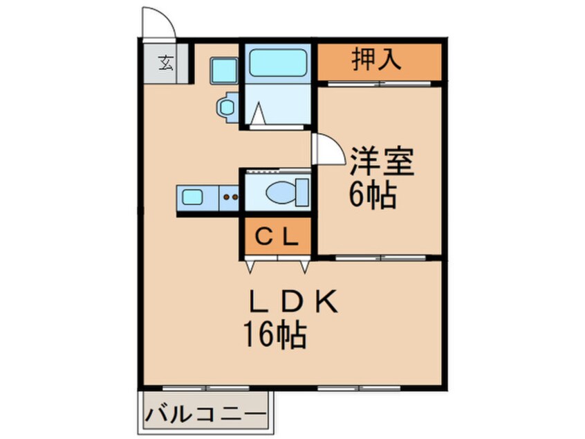 間取図 フォーブル原