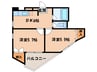 Ｍハウス 2DKの間取り