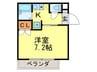 ＰＬＥＡＳＴ大橋Ⅳ 1Kの間取り