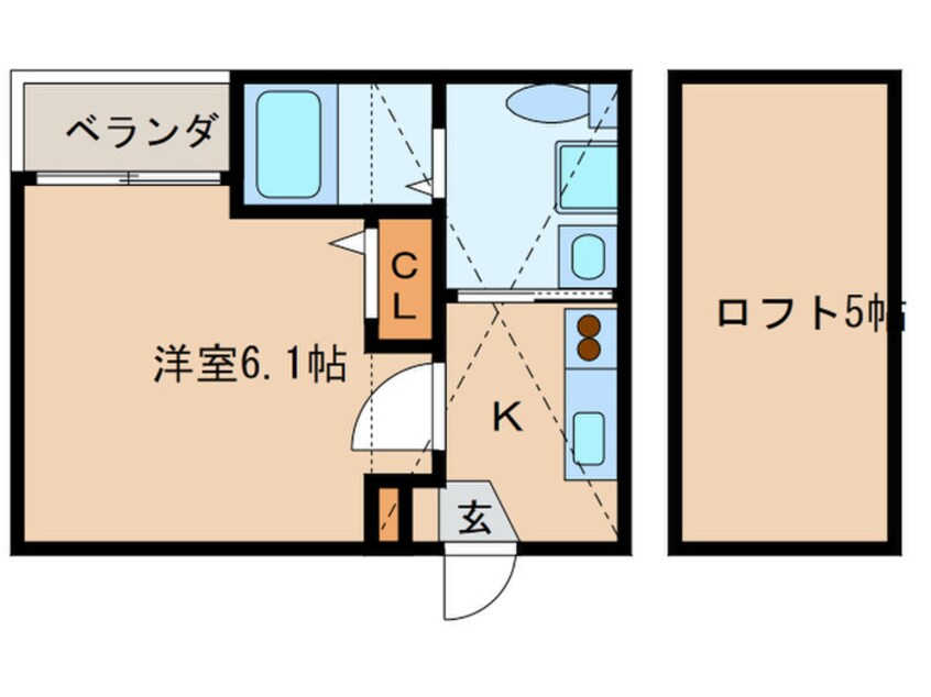 間取図 アウグ－リ室見