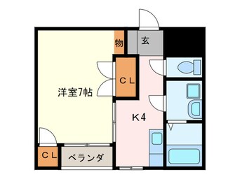 間取図 エスポア－ル和白