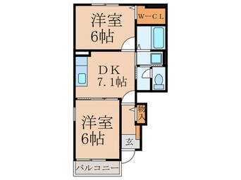 間取図 メゾンアリエス