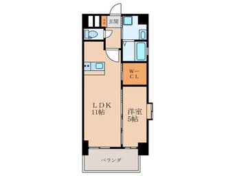 間取図 ｼｭﾗｲﾝ恵比寿タワ－レジデンス