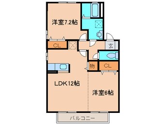 間取図 リビングタウン浅川Ｃ棟