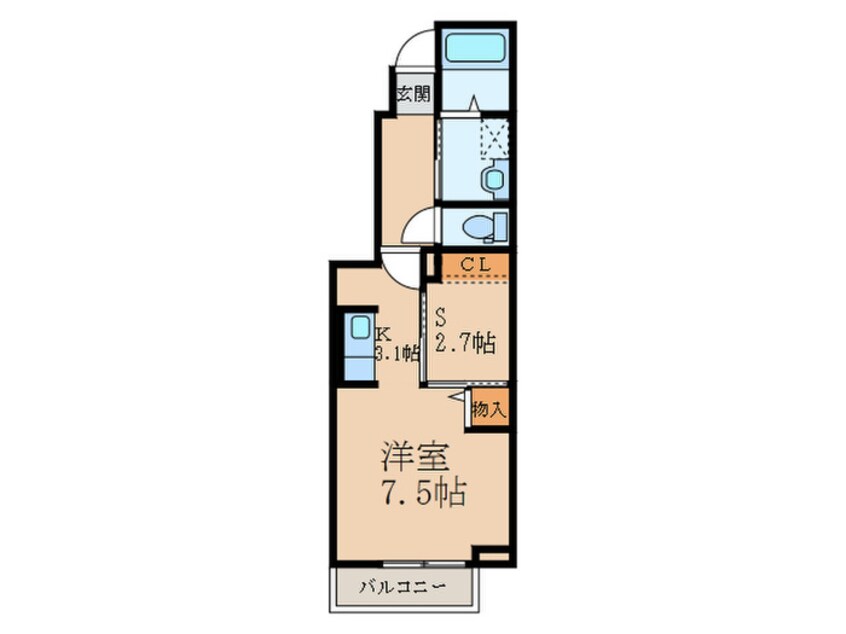 間取図 シエロ．ガーデン．ツダＣ