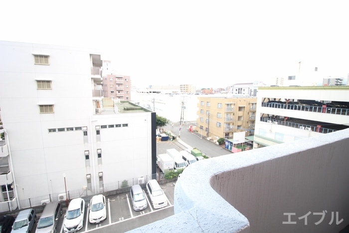 室内からの展望 ハイラーク山王