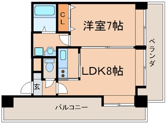 間取図 エステ－トモア西公園