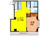 駅前本社ビル 1LDKの間取り