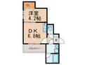 Cherim試験場前Ⅰの間取図