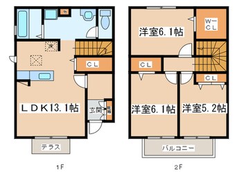 間取図 グランシャリオＭ