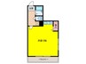 ブランズマンション小笹 1Rの間取り