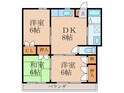 中嶋アパート８００号の間取図
