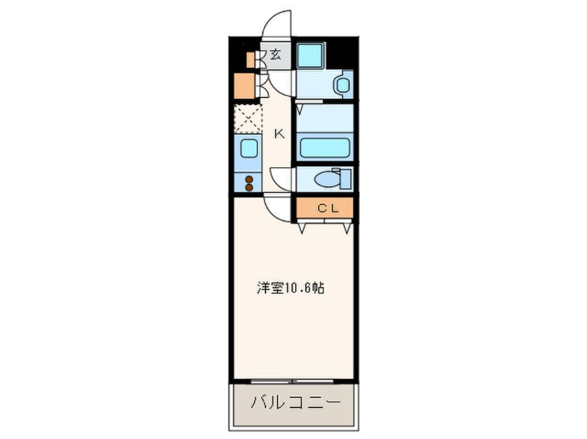 間取図 ラピスラズリ桜坂