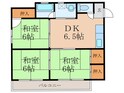 中嶋アパート６００号の間取図