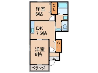 間取図 シャルマンA