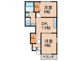 間取図 シャルマンA