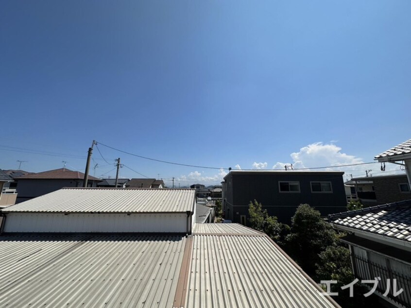 室内からの展望 コーポ津の熊