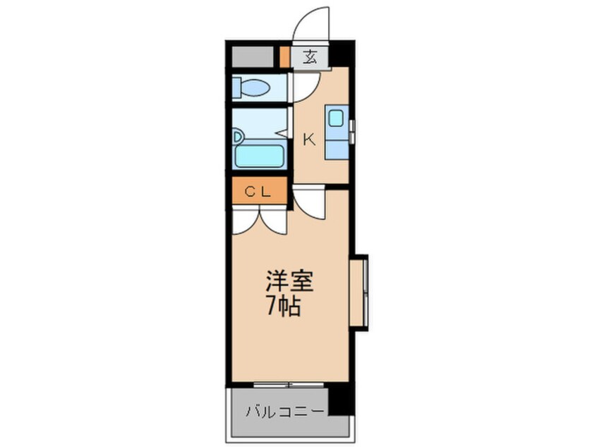 間取図 赤間田園ビル