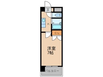 間取図 赤間田園ビル