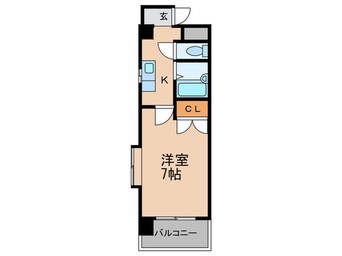 間取図 赤間田園ビル