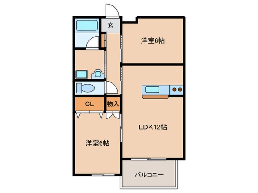 間取図 ゼルコバマンション