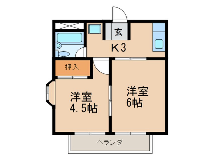 間取図 レビュー壱番館