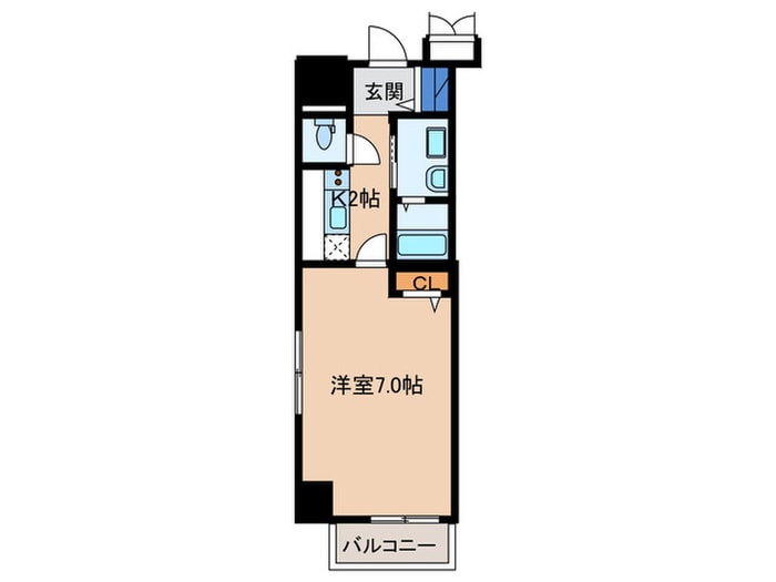 間取り図 アルファレガロ大橋