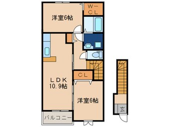 間取図 ロワンテールⅡ