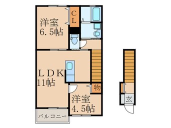 間取図 エルメゾンOGURA