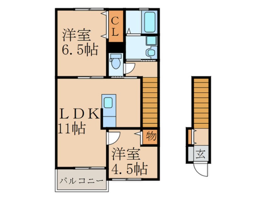 間取図 エルメゾンOGURA