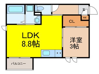 間取図 REGALEST CLASS 南福岡
