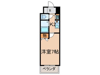 間取図 サンヒルズ八千代