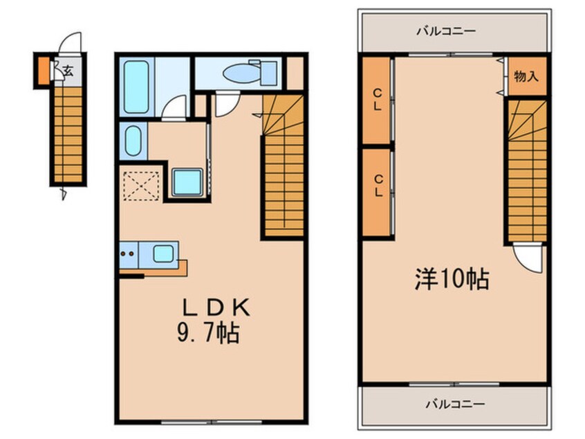 間取図 Kuana.N.J