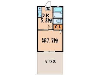 間取図 クレセント１