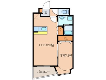 間取図 ボーナム七隈