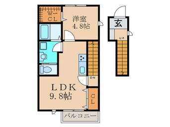 間取図 シャンピア・若