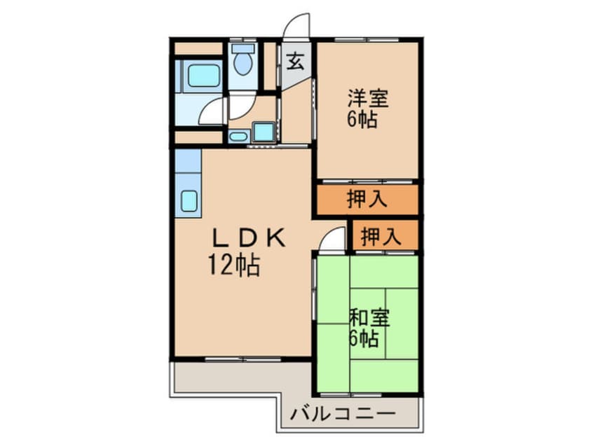 間取図 第２０シティコート春日