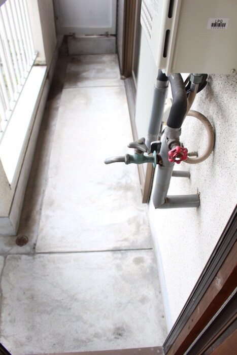 洗濯機置場 コーポラスホワイト