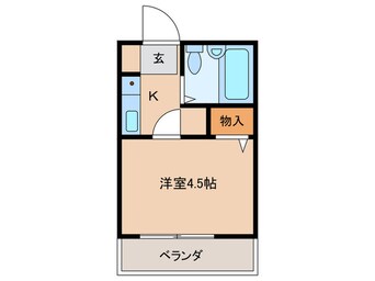 間取図 ジュネスシティ駅前