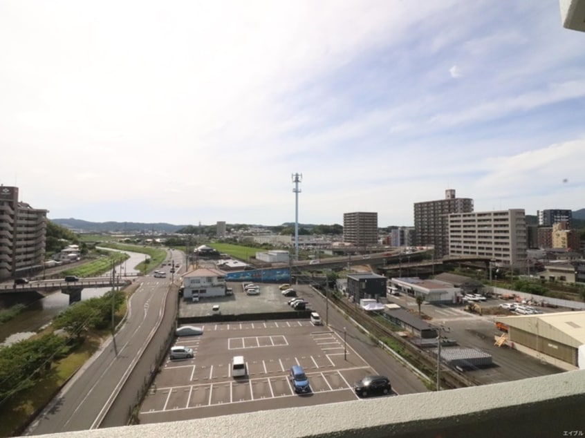 室内からの展望 ジュネスシティ駅前